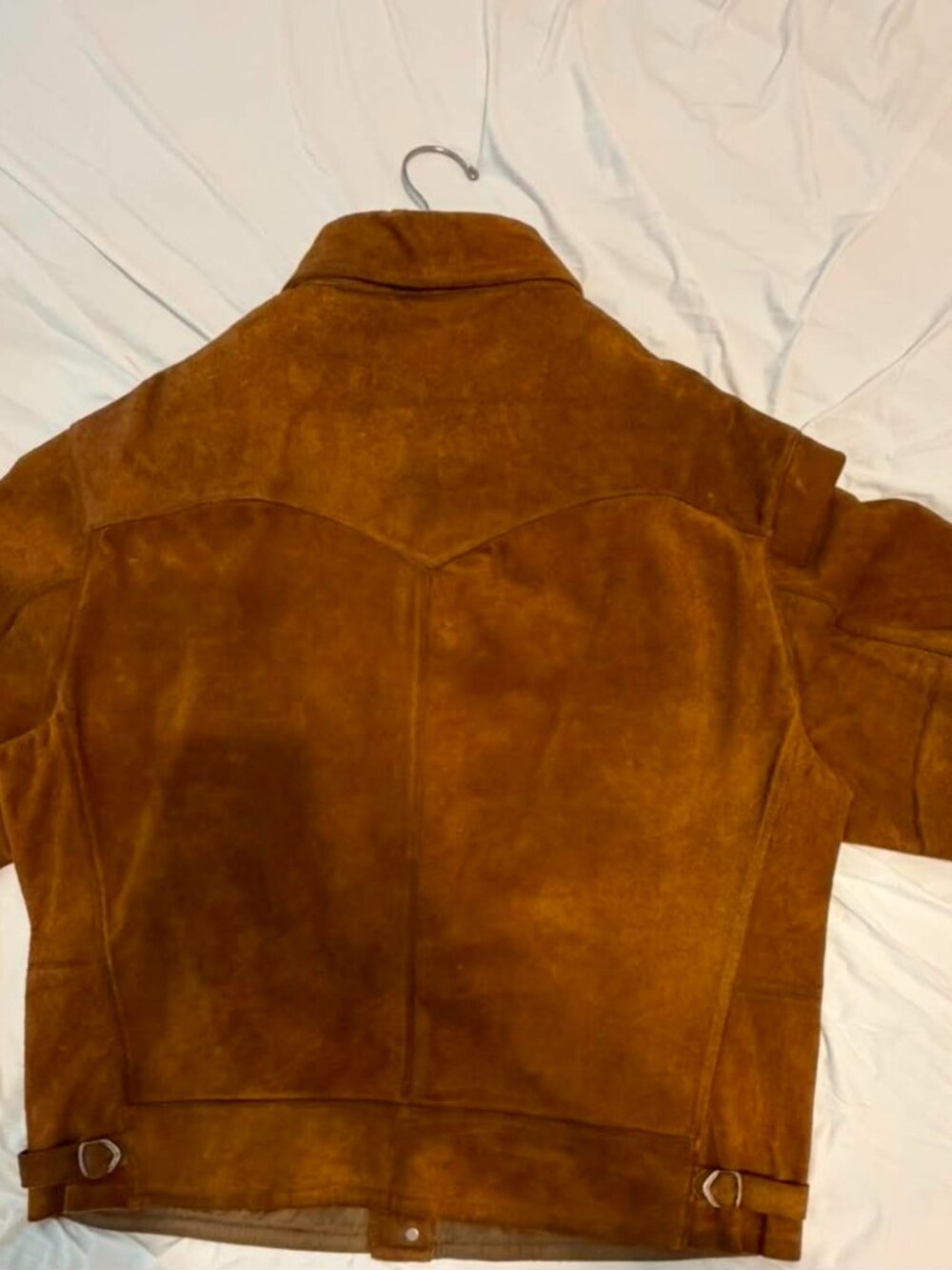 RRL Double RL Ralph Lauren Suede Roughout Alston Leather Jacket Brown 2XL XXL - Picture 2 of 7